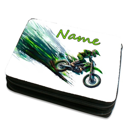 Federmäppchen motocross mit - motocross,