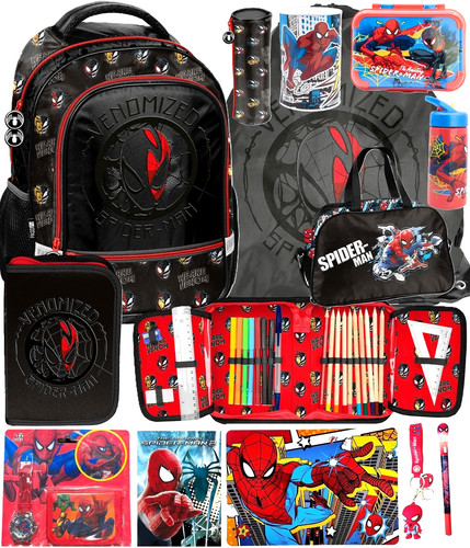 Spider man schulranzen - spider-man, set