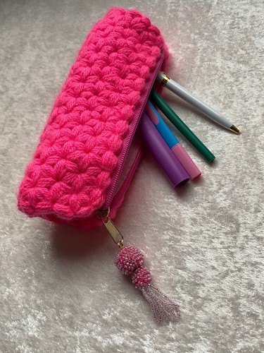Kosmetiktasche federmappe rosa - federmappe,