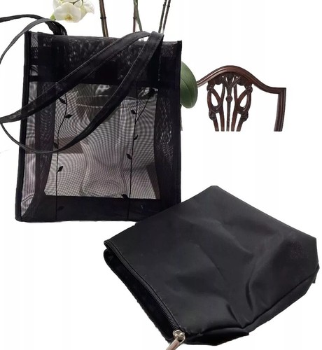 Tasche schwarz mit innentasche - mit,