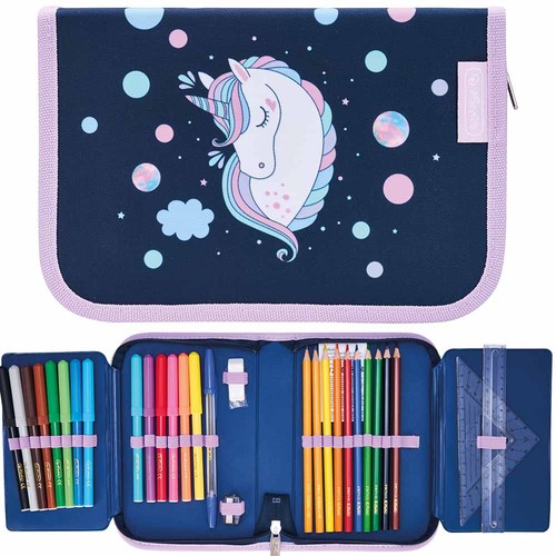 Herlitz schüleretui unicorn - herlitz,
