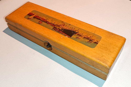 Altes federkästchen holz - altes,