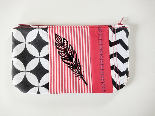 Handgemachte patchwork tasche - handgemachte, patchwork-tasche