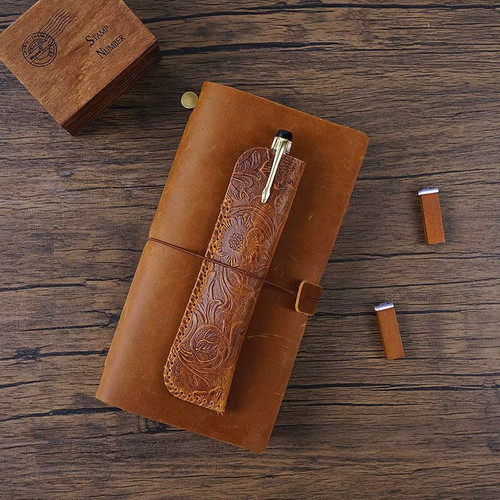 Echt leder etui für bis - echt,