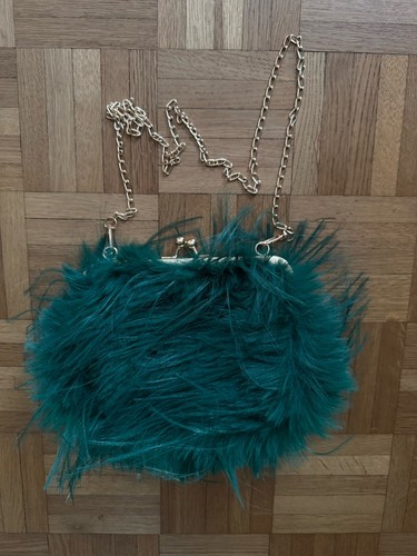 Federntasche grün mit - federntasche, in